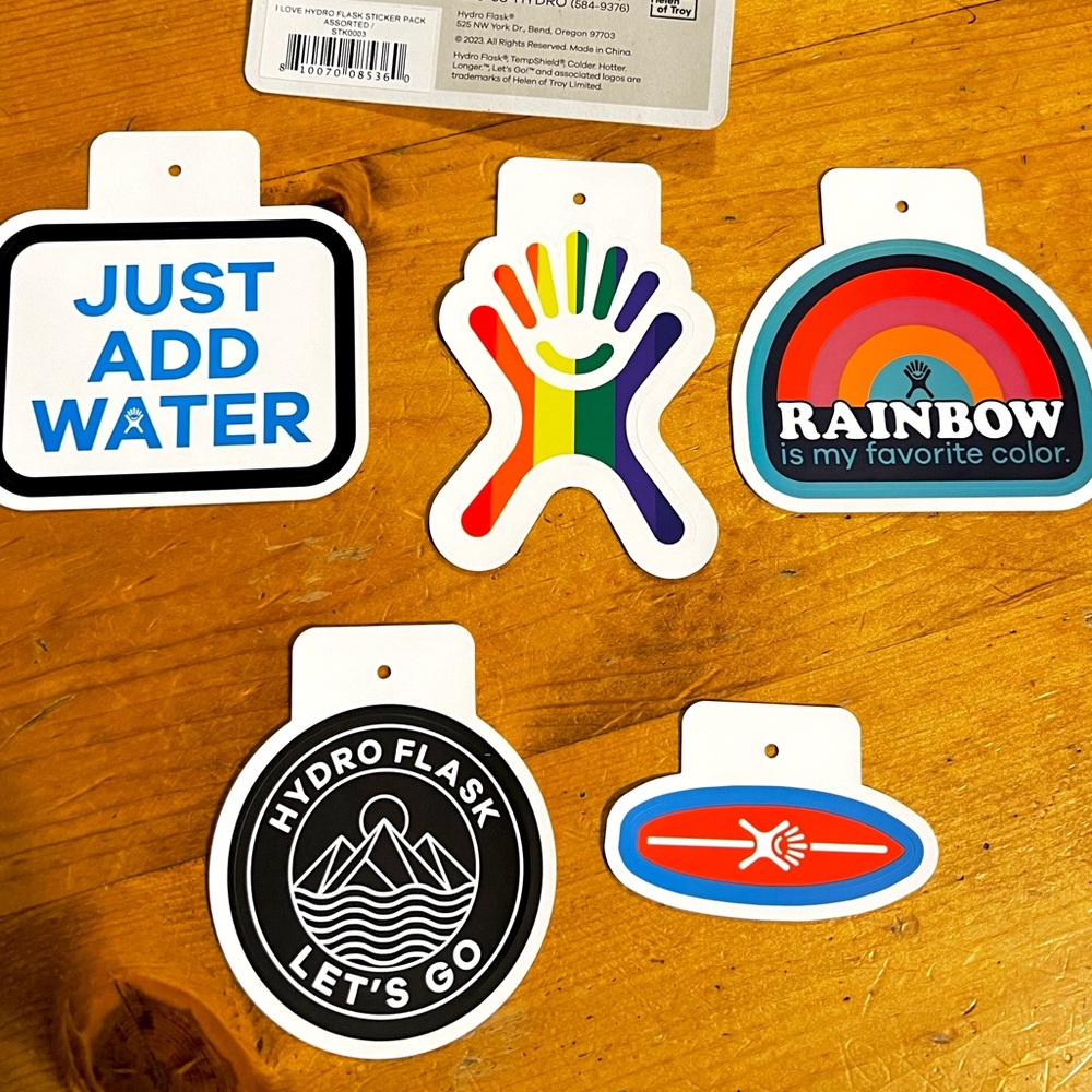 Hydro Flask Sticker Set - Picture 3 of 3